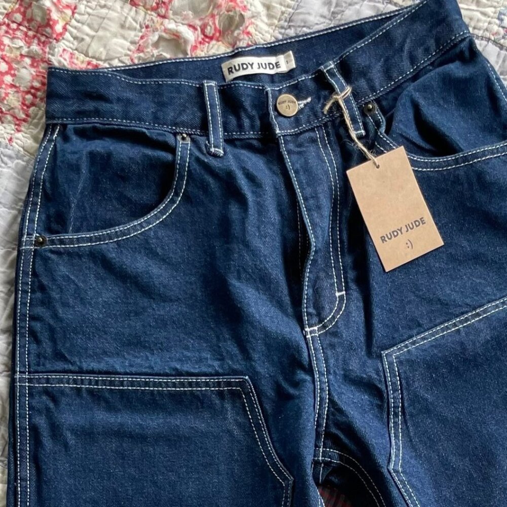 BNWT Rudy Jude Indigo Utility Jean